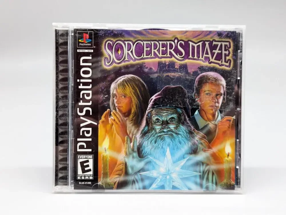Sorcerer's Maze Sony PlayStation 1 2003 PS1 Video Game